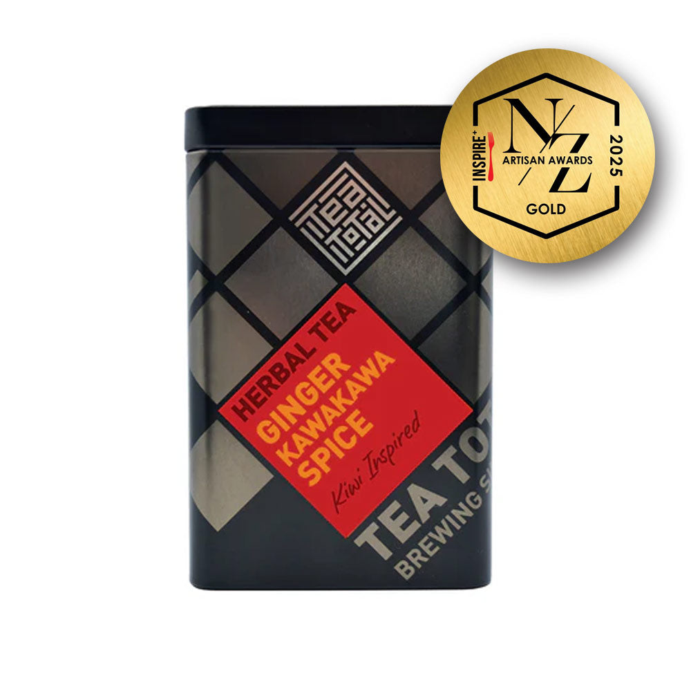 Tea Total - Ginger Kawakawa Spice | Loose Leaf Herbal Tea | 60g Tin