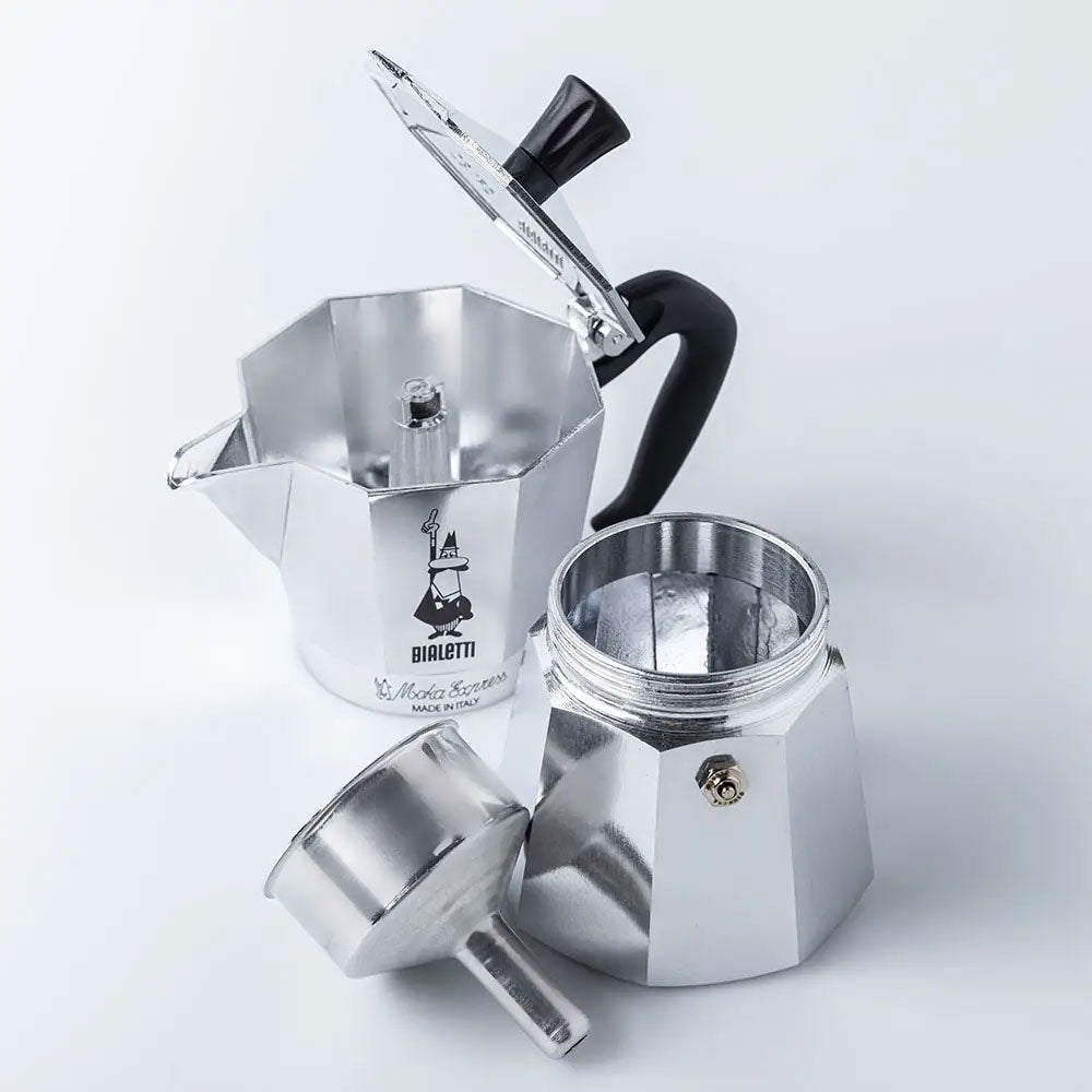Bialetti Moka Express Stovetop Coffee Maker | 6 Cup