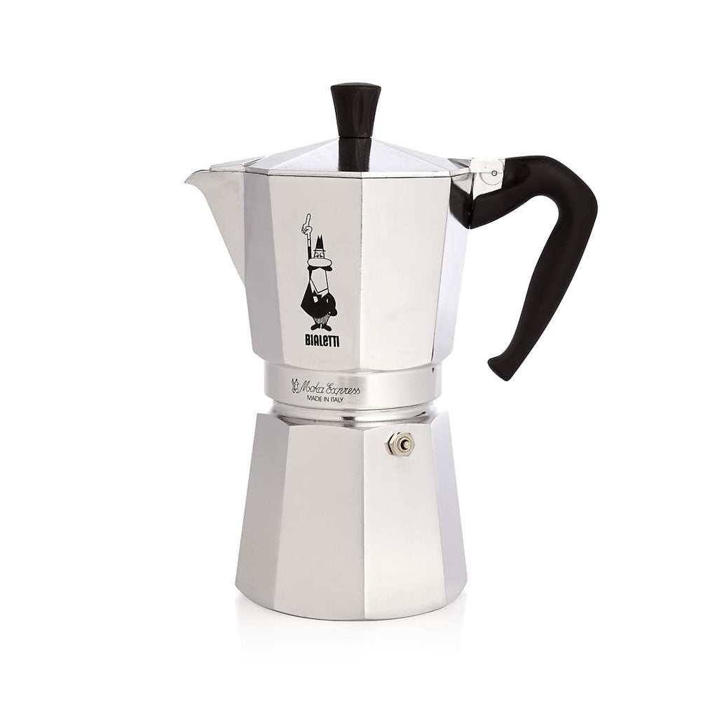 Bialetti Moka Express Stovetop Coffee Maker | 9 Cup
