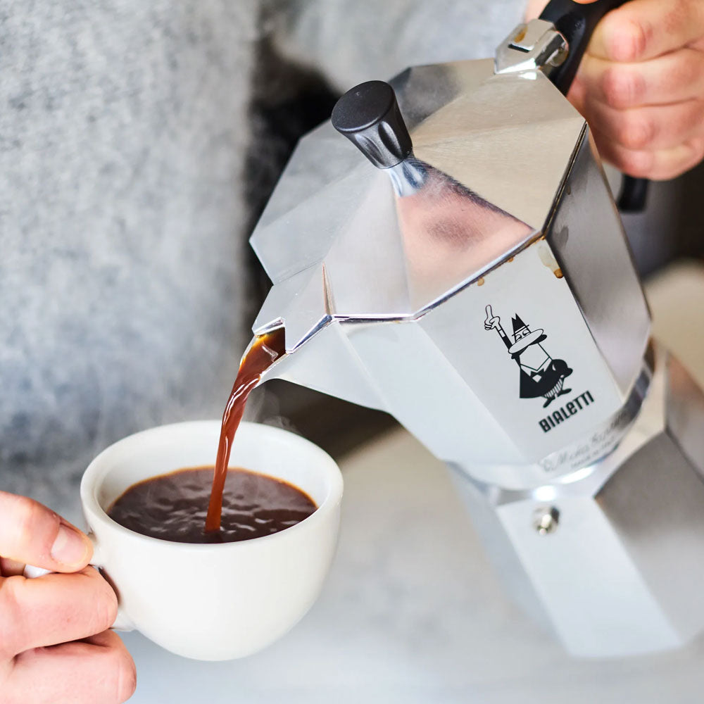 Bialetti Moka Express Stovetop Coffee Maker | 9 Cup