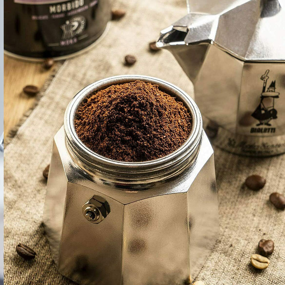 Bialetti Moka Express Stovetop Coffee Maker | 6 Cup