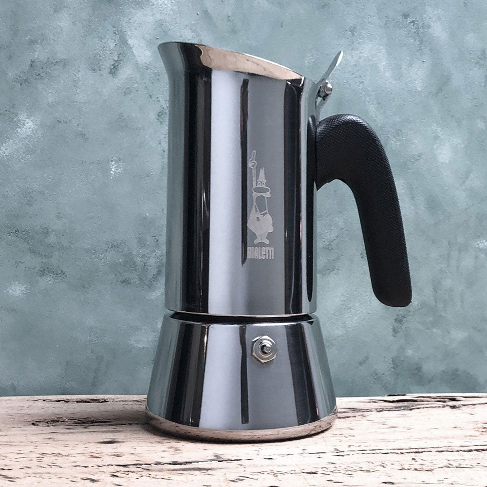 Bialetti Venus Induction Stovetop Coffee Maker | 4 Cup