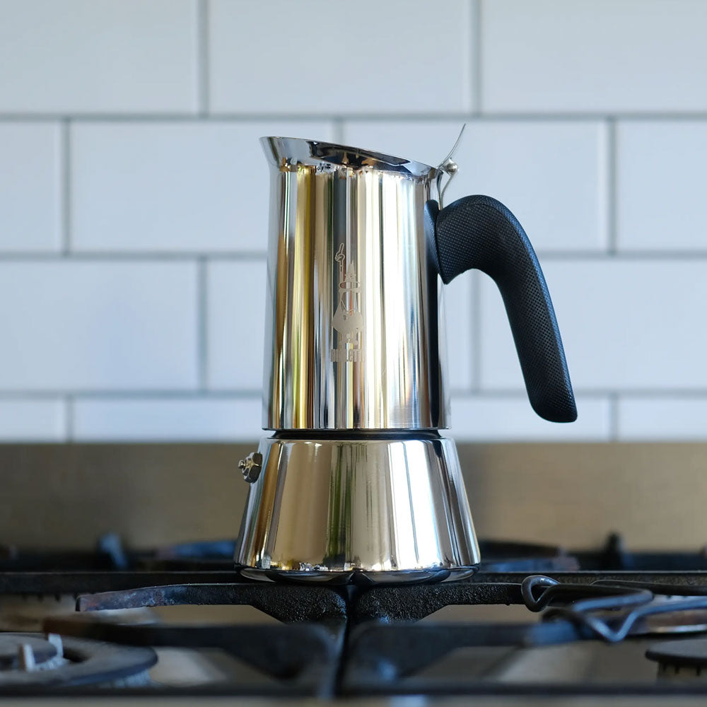 Bialetti Venus Induction Stovetop Coffee Maker | 4 Cup