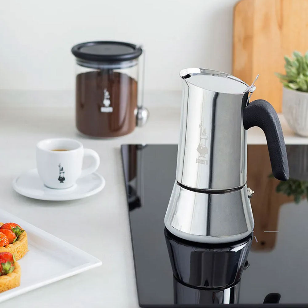 Bialetti Venus Induction Stovetop Coffee Maker | 4 Cup