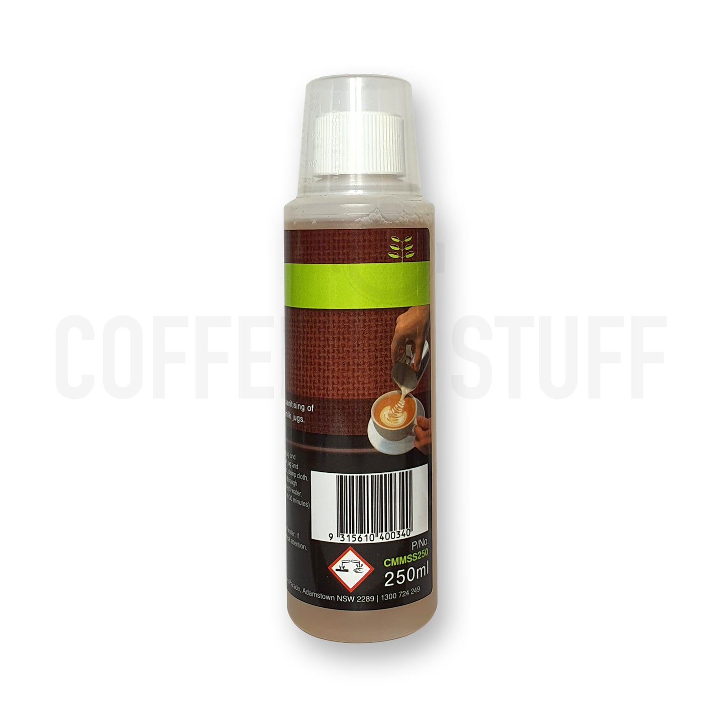 Clean Machine Milk Steamer Solution for Espresso Machines | 250ml