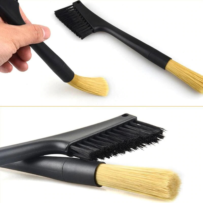 Coffee Grind Double Head Cleaning Brush