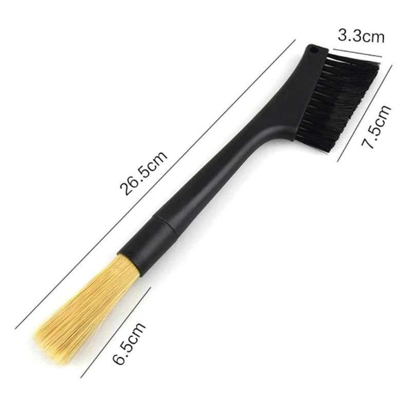 Coffee Grind Double Head Cleaning Brush