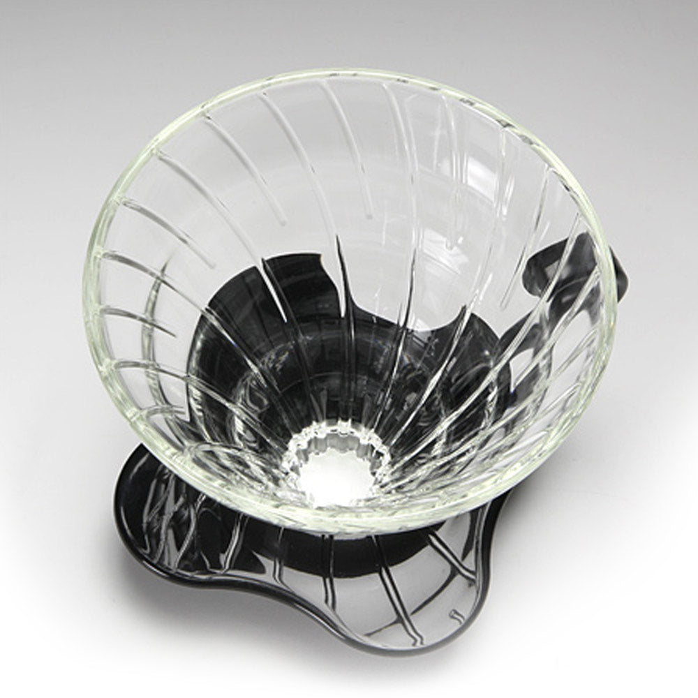 Hario V60 Filter Dripper | Glass | 02 | Black