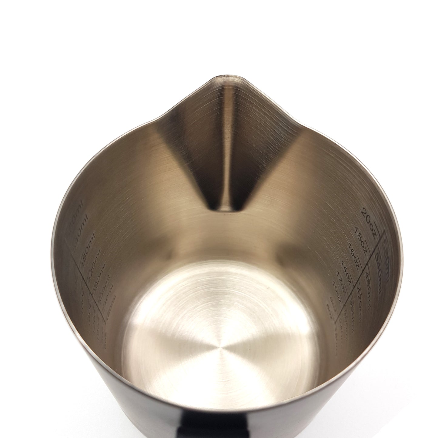 Coffee Milk Jug Stainless Steel | 600ml | Black
