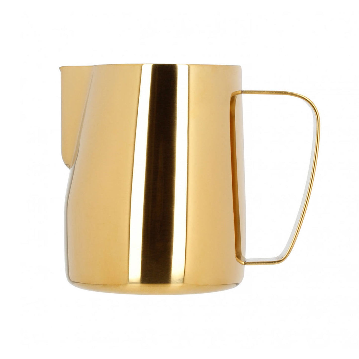 Coloured Stainless Steel Milk Jug - 600ml - Gold