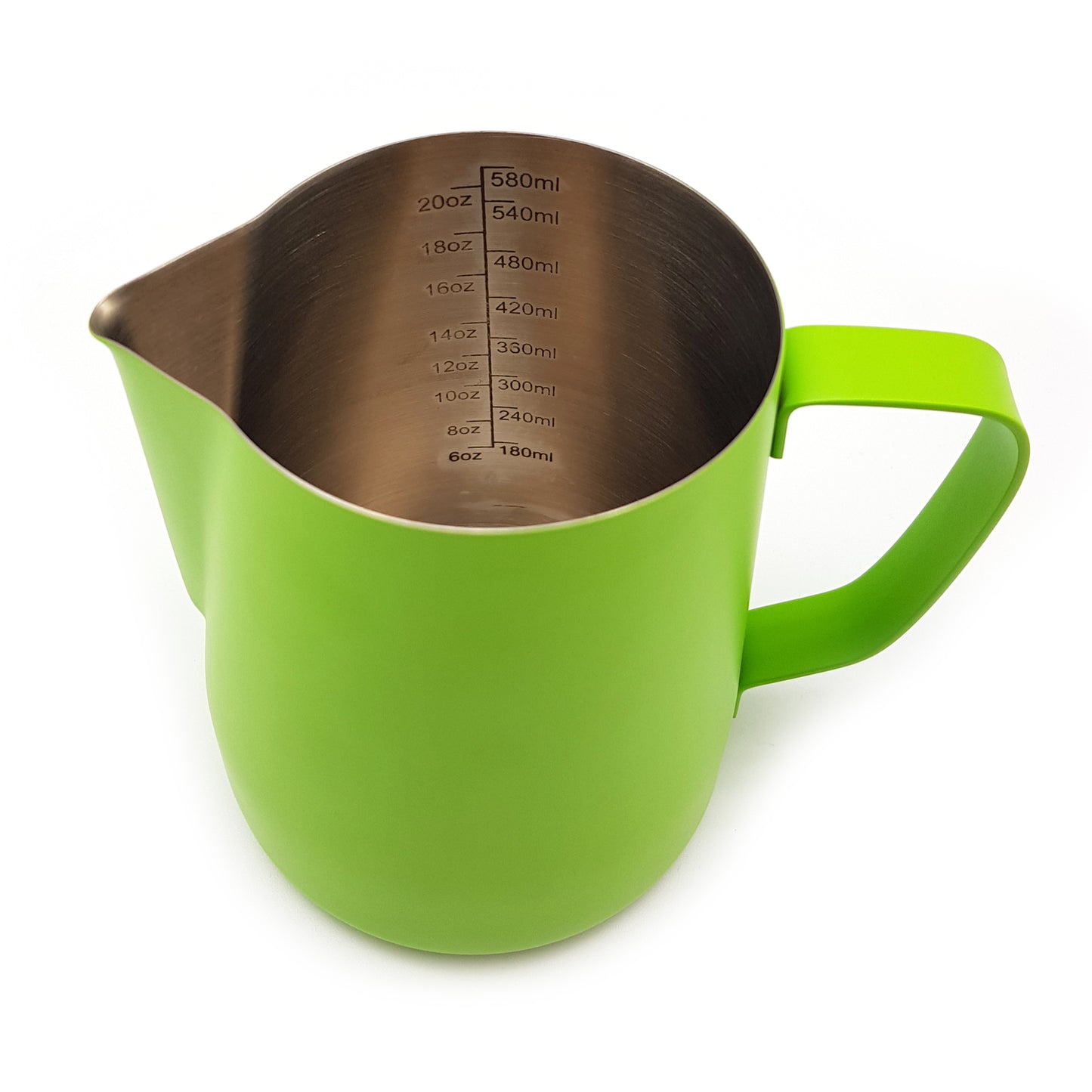 Coffee Milk Jug Stainless Steel | 600ml | Green