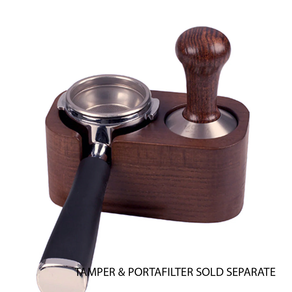 Motta Two Tamping Station / Tamper Holder | Wood