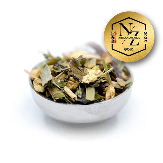 Tea Total - Ginger Kawakawa Spice | Loose Leaf Herbal Tea | 60g Tin