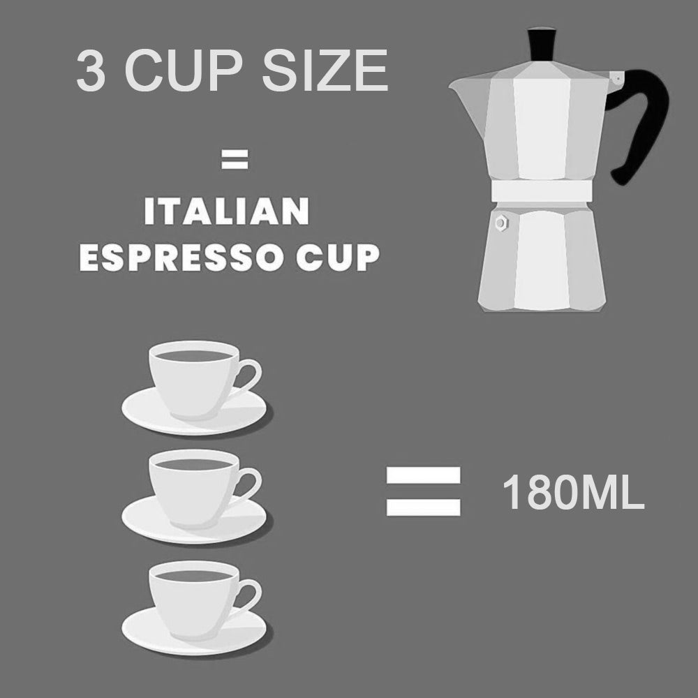 Bialetti Moka Express Stovetop Coffee Maker | 3 Cup