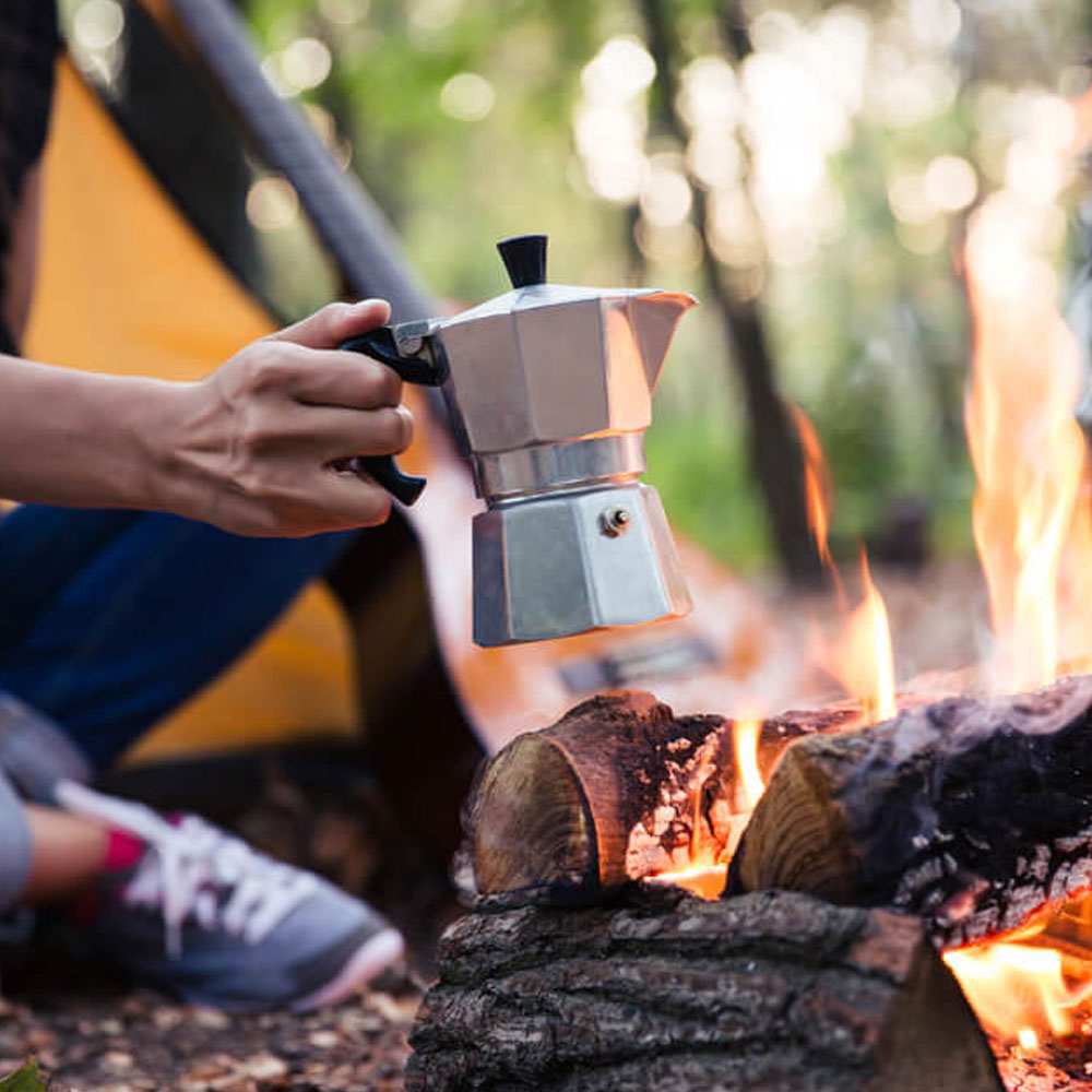 Bialetti Moka Express Stovetop Coffee Maker | 3 Cup