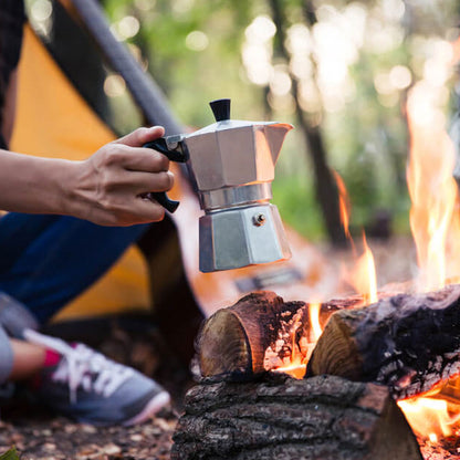 Bialetti Moka Express Stovetop Coffee Maker | 3 Cup