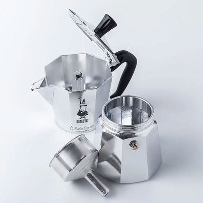 Bialetti Moka Express Stovetop Coffee Maker | 6 Cup