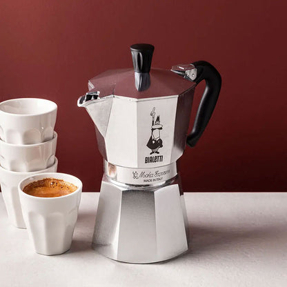 Bialetti Moka Express Stovetop Coffee Maker | 6 Cup