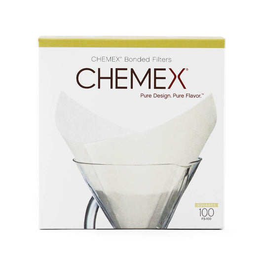 Chemex 6 Cup Square Filter Papers | x100 | FC-100