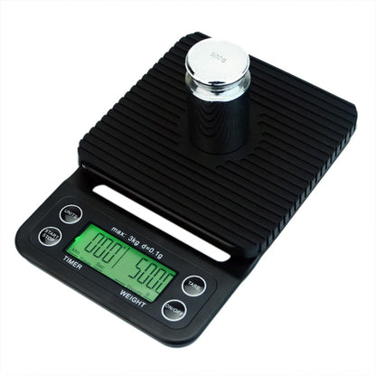 Digital Coffee Scales w Timer | 0.1g / 3kg