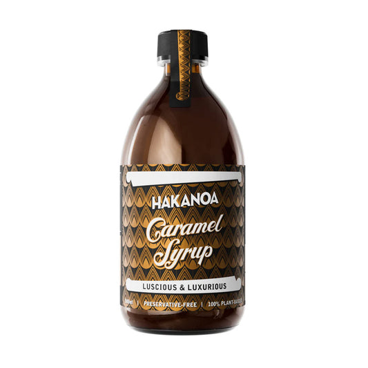 Hakanoa Caramel Syrup | 500ml Glass Bottle