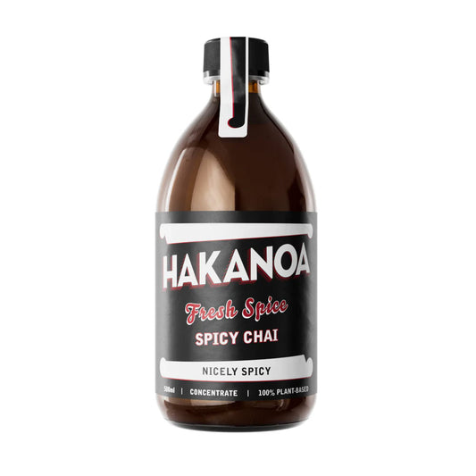 Hakanoa Fresh Spice - Spicy Chai Syrup | 500ml Glass Bottle