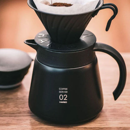 Hario Insulated Stainless Steel Server 550ml | 02 | Black