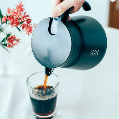 Hario Insulated Stainless Steel Server 550ml | 02 | Black