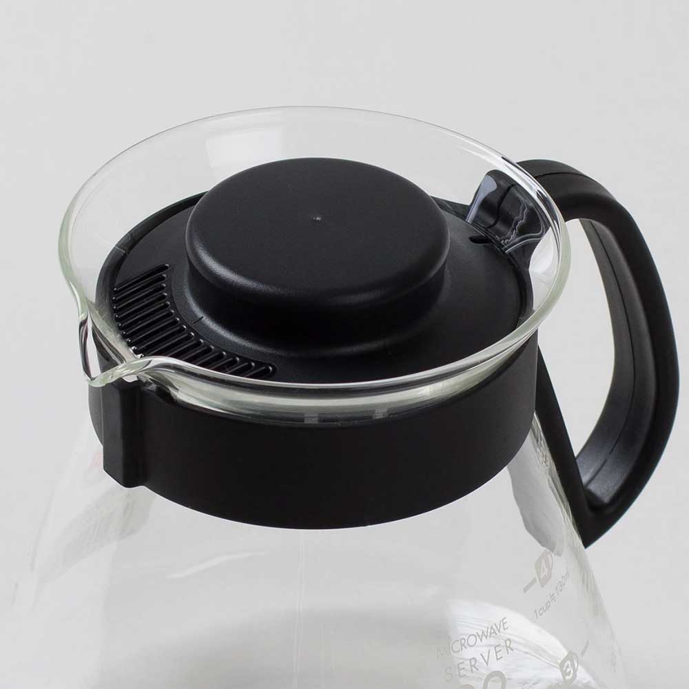 Hario V60 02 Range Server 600ml Close Up of Lid