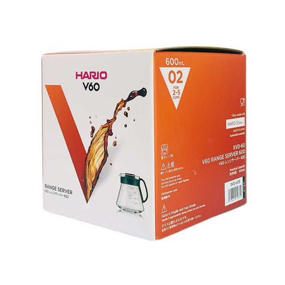Hario V60 02 Range Server 600ml Packaging Box