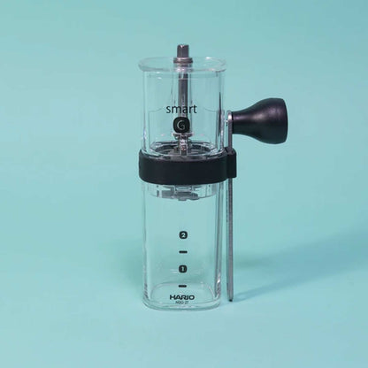 Hario Coffee Mill Smart G Hand Grinder | Transparent