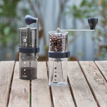 Hario Coffee Mill Smart G Hand Grinder | Transparent