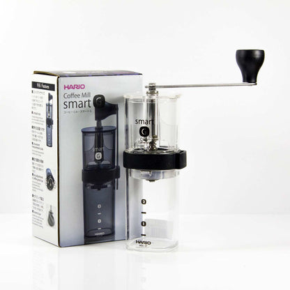 Hario Coffee Mill Smart G Hand Grinder | Transparent