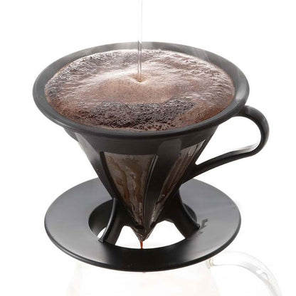 Hario V60 Cafeor Mesh Filter Dripper | 02 | Black