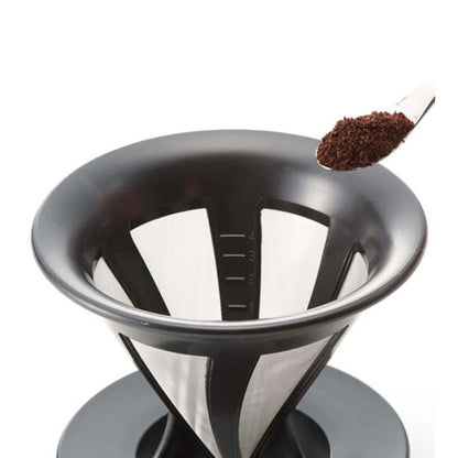 Hario V60 Cafeor Mesh Filter Dripper | 02 | Black