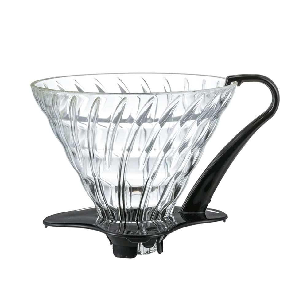 Hario V60 Filter Dripper Glass 02 Black 
