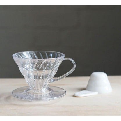 Hario V60 Filter Dripper | Plastic | 01 | Transparent