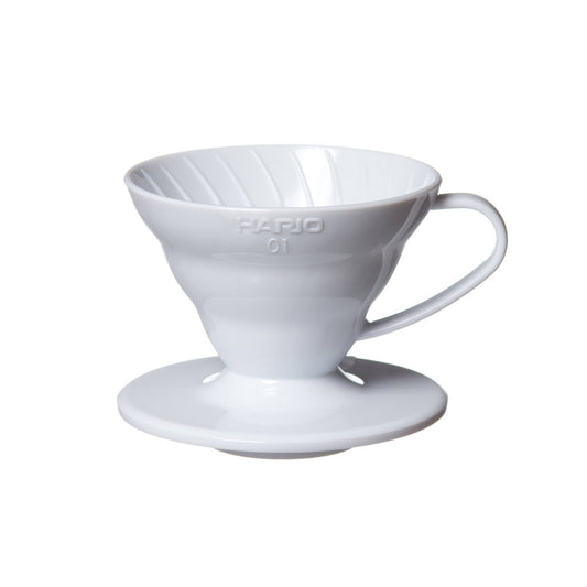 Hario V60 Filter Dripper | Plastic | 01 | White