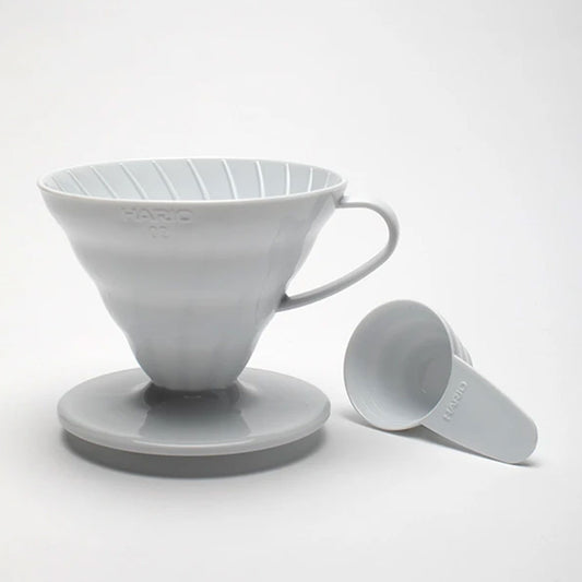 Hario V60 Filter Dripper | Plastic | 02 | White