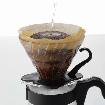 Hario V60 Filter Dripper | Glass | 02 | Black