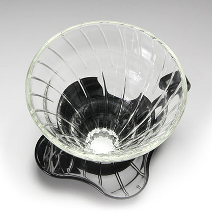 Hario V60 Filter Dripper | Glass | 02 | Black