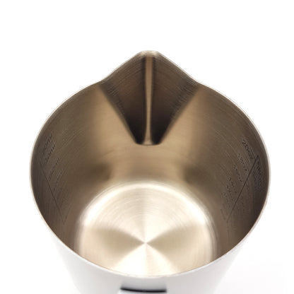 Coffee Milk Jug Stainless Steel | 600ml | White