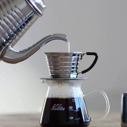 Kalita Wave 155 Dripper | Stainless Steel