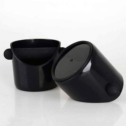 Compact Coffee Knock Box Black