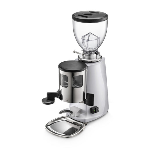 Mazzer Mini Manual Dosing Grinder - Silver