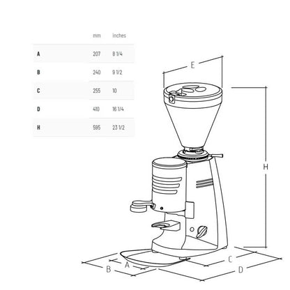 Mazzer Super Jolly V Pro Manual Dosing Coffee Grinder
