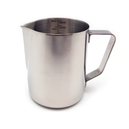 Stainless Steel Milk Frothing Jug 600ml