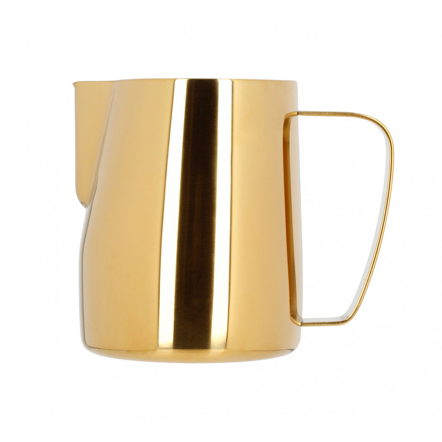 600ml gold stainless steel milk frothing jug for latte art