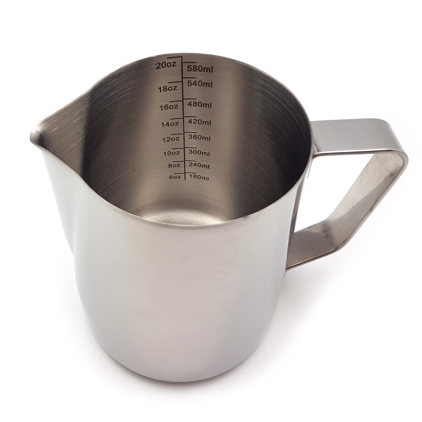 Milk Jug for coffee with measurements
