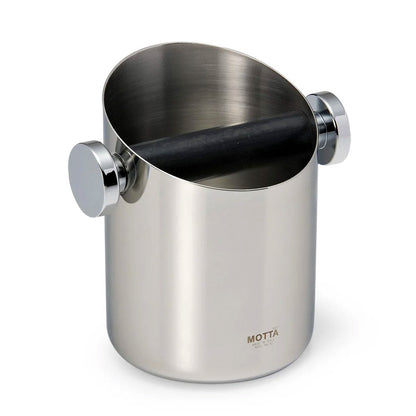 Motta Espresso Coffee Knock Box / Dump Bin | 110mm | Stainless Steel